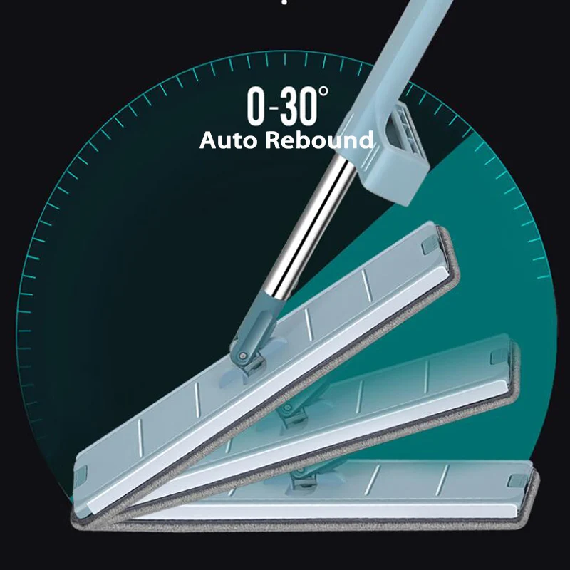 Бесплатная Ручная стирка с МОП плоская Швабра силиконовый скребок для ленивых