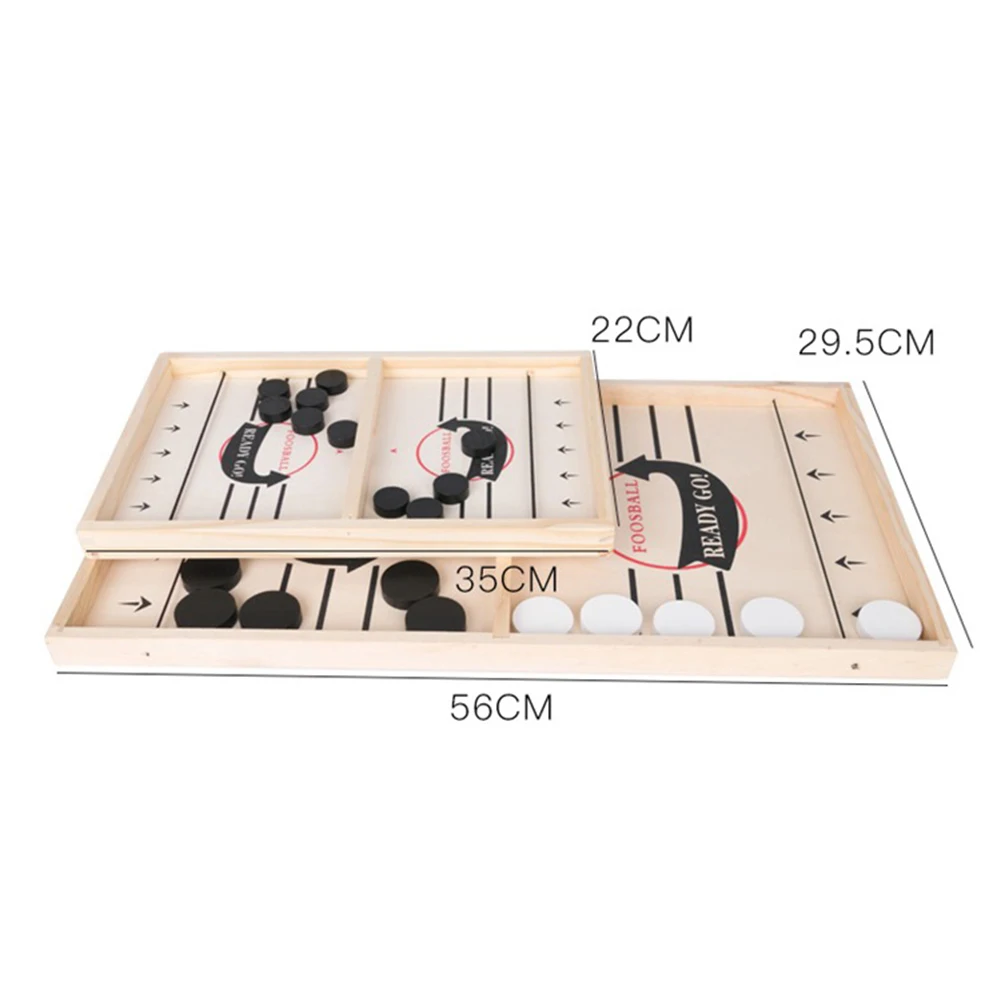 

Winner Fast Sling Puck Table Hockey Chess Board Game Toys for Kids Adults