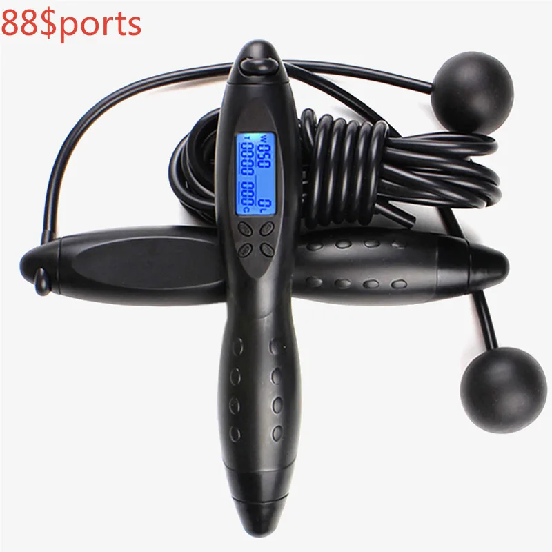 

3M Jump Ropes with Electronic Counting Skip Rope Outdoor Lose Weight Fitness Equipment Cordless Rope Skipping Accessories