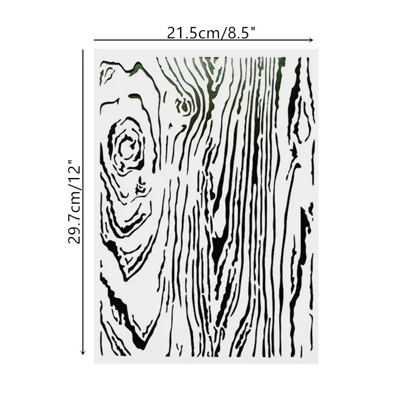 DIY украшения Искусство Многослойные трафареты шаблоны для стены мебель Дерево