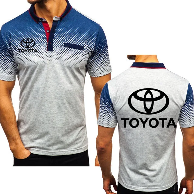 Мужская Повседневная рубашка с короткими рукавами хлопковая принтом