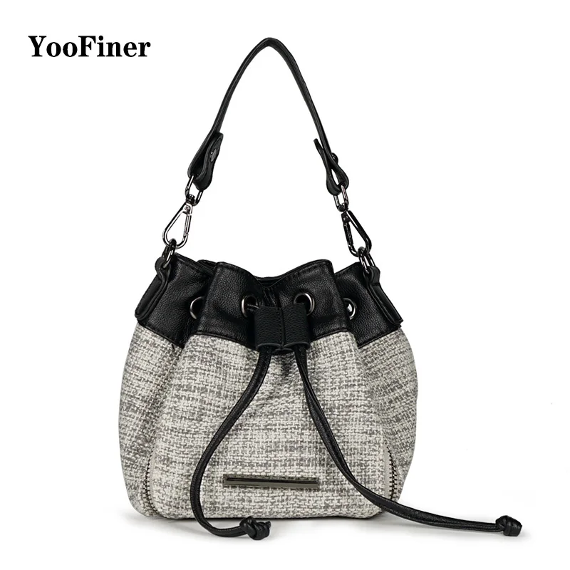 2019 YooFiner бренд мини новая льняная летняя шляпа материал небольшая сумка корзина