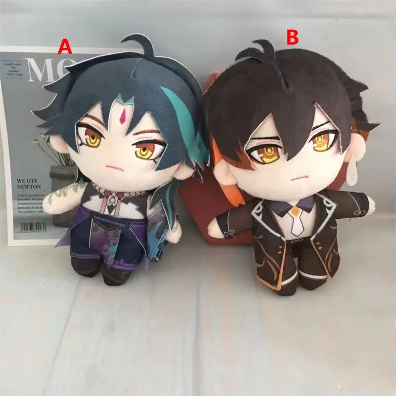 

Anime Plush Doll Genshin Impact Zhongli Xiao Toy Stuffed Animal