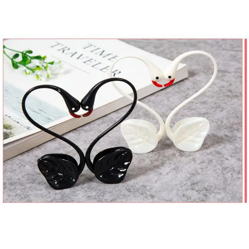 В форме сердца лебедя Топпер для торта С Днем Рождения Бантинг Баннер милый