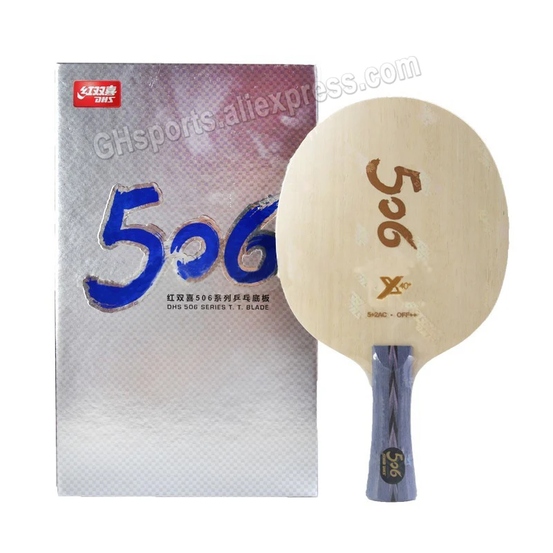 New DHS TG 506X like Viscaria Table Tennis Blade OFF++ Arylate Carbon ALC Racket Original DHS Skyline 506 X Ping Pong Bat Paddle
