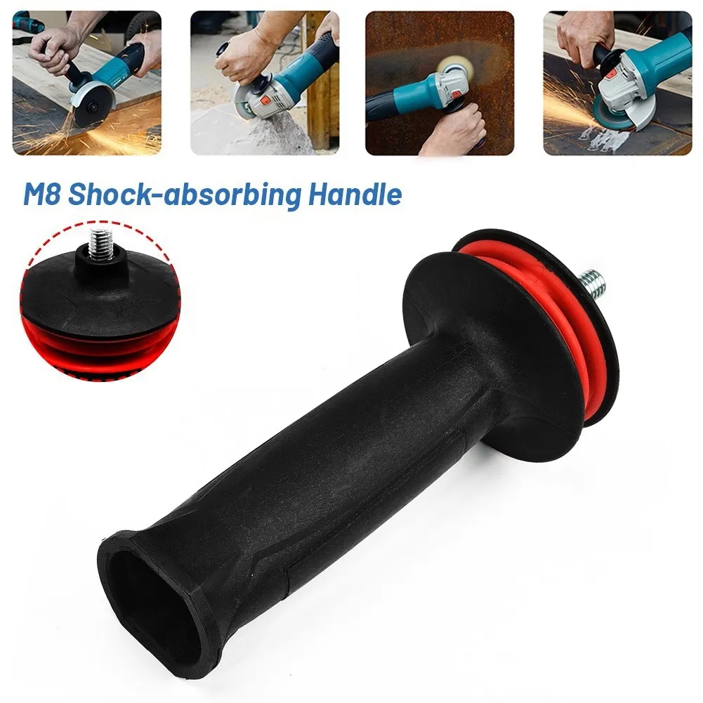 

8mm Angle Grinder Handle For Angle Grinder M8 Plastic+Metal Shock-absorbing Handle