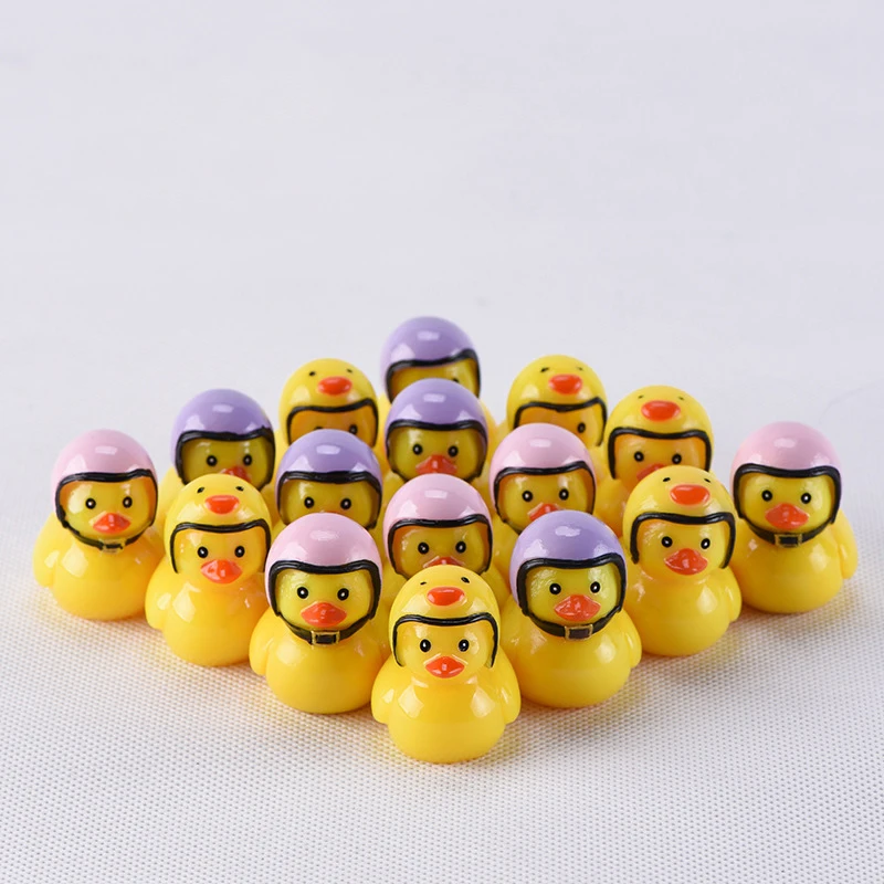 Миниатюрный шлем утка Фея домик Мини Сад фигурки животных домашний стол офисное