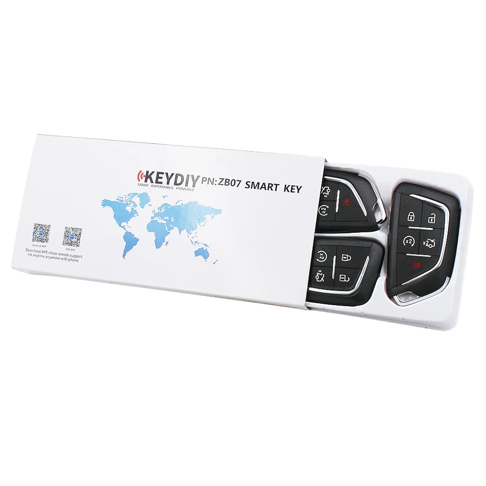 5PCS/LOT Universal ZB07 KD Smart Key Remote for KD-X2 Car Replacement Fit More than 2000 Models | Автомобили и мотоциклы