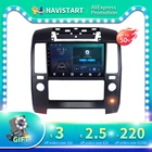 Автомобильный GPS-навигатор 6 + 128G Android 10 для NISSAN NAVARA 2006-2012 мультимедийный плеер BT Carplay USB Android автомобильный радиоприемник без DVD