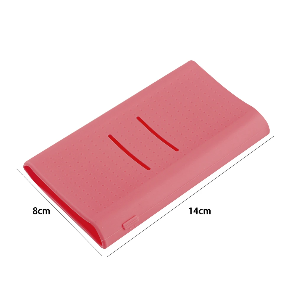 1 шт. силиконовый чехол для Xiaomi Power Bank портативный внешний аккумулятор 20000 мАч