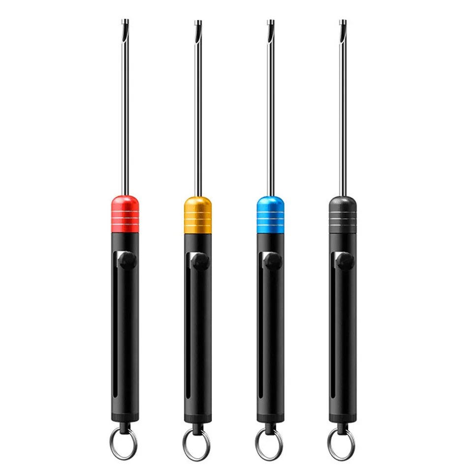 

New Stainless Steel Fishing Hook Remover Safety Decoupler Extractor Fishhook Disgorger with Aluminum Handle Fishing Tackle