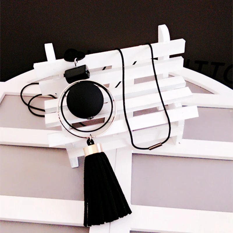 Женское Ожерелье длинные ожерелья и подвески ожерелье с деревянными бусинами на