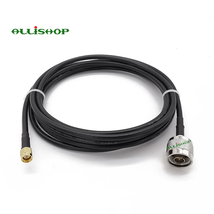 Коаксиальный кабель Джампер с разъемом SMA типа папа на N LMR195|Соединители| |