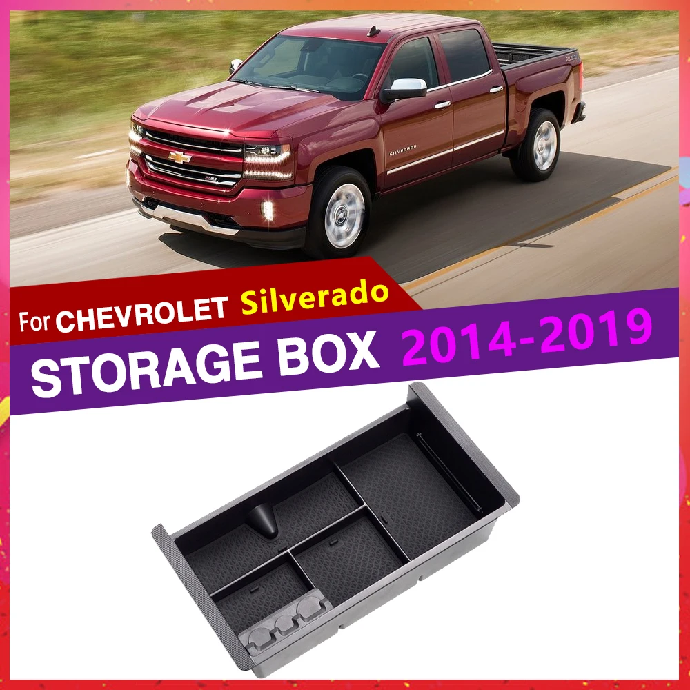 Автомобильный ящик для хранения органайзер держатель Tyding Center Chevrolet Silverado 2014 2015 2016