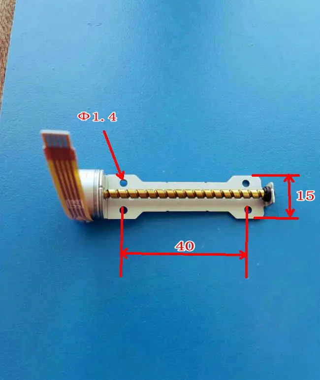 15 мм шаговый двигатель DVD CD проигрыватель оптический привод лазерный