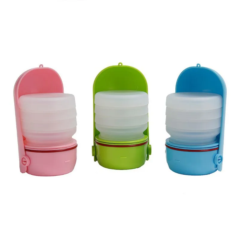 Бутылка для воды маленьких и больших собак поилка путешествий щенков уличный