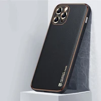 for iphone 13 12 pro max case leather shockproof protective bumer half wrapped phone cover for iphone12 pro case