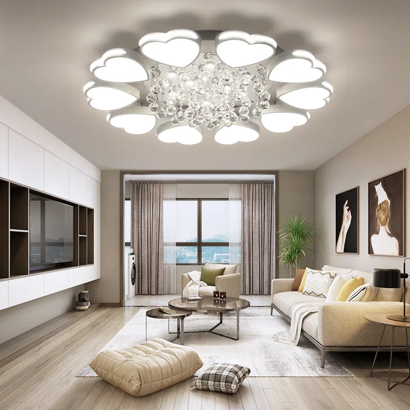 Современные светодиодные потолочные лампы для гостиной спальни Кабинета