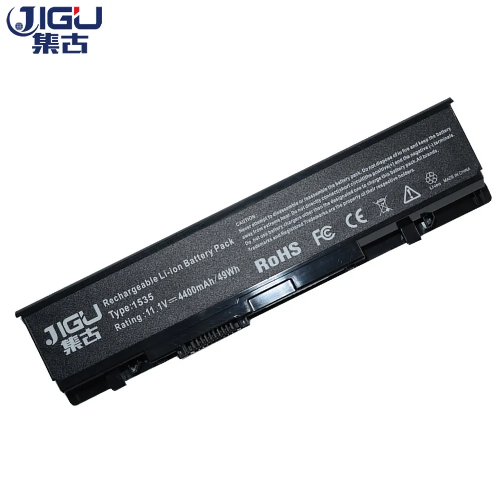 JIGU ноутбука Батарея 11 1 V 4400 мА/ч WU946 312 0701 A2990667 KM958 для DELL Studio 1535 1536 1537 1555