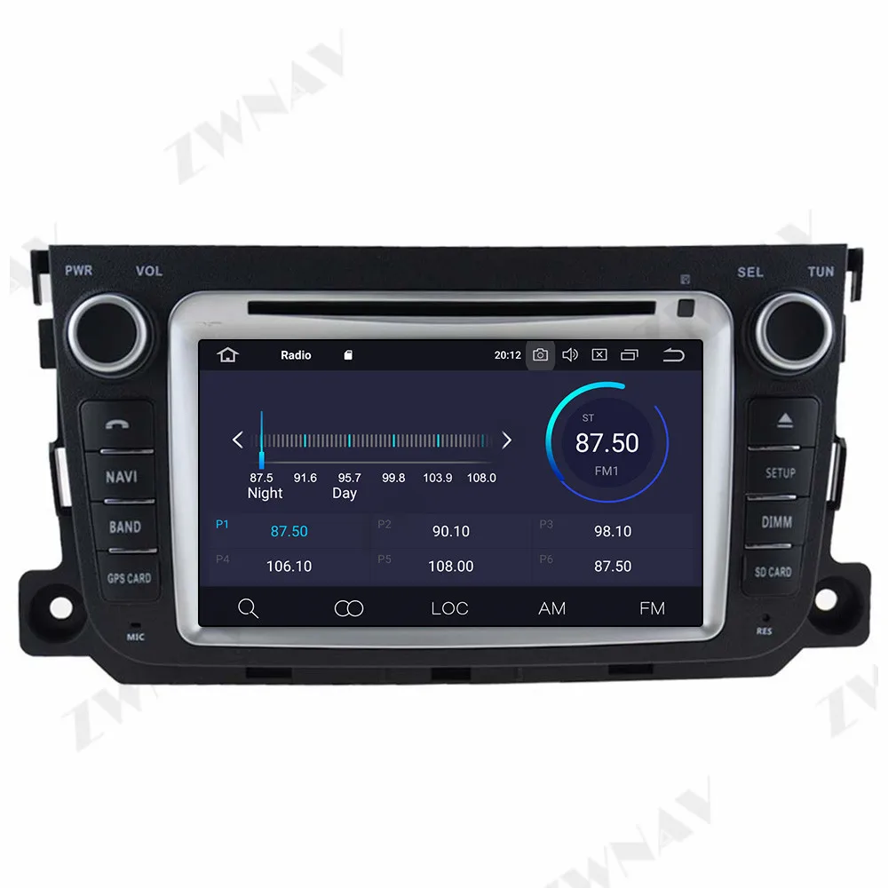 

2 din 2010 2011 2012 2013 2014 For Benz Smart Android 10 player Auto video audio Radio GPS IPS navigation head unit auto stereo