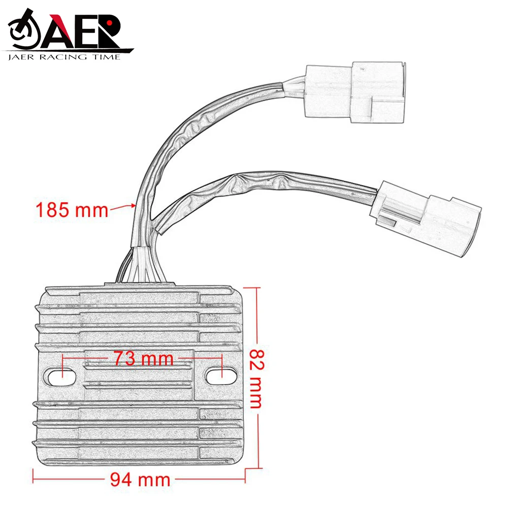 Мотоциклетный регулятор напряжения Выпрямитель для лыж doo MXZ 500 SS Trail Carb MX ZX 800 HO