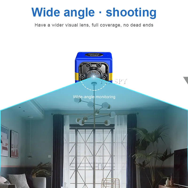 Новая мини камера HD Автоматическая Инфракрасная ночного видения маленькая Espia