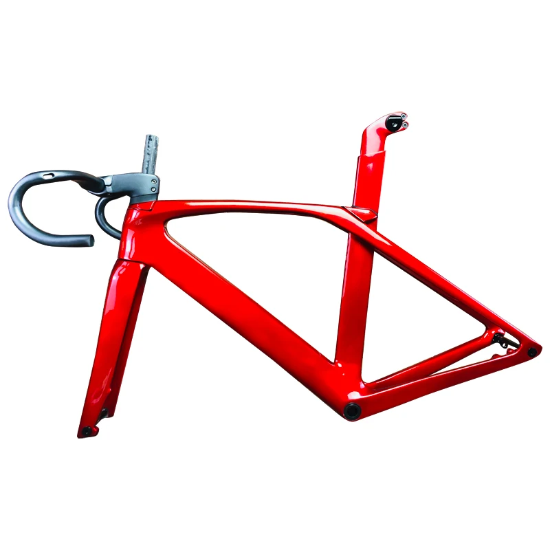 Карбоновая рама для дорожного велосипеда Aero T1000 UD велосипедная Рама дисковый
