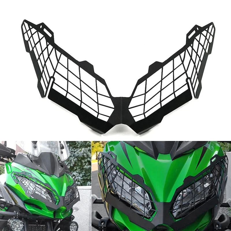 Защита фары мотоцикла защита решетка радиатора для Kawasaki Versys 650 2011-2019 1000 2015-2019 |