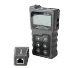 Цифровой тестер для сетевого кабеля Ethernet CAT5 CAT6, NF-488 с ЖК-дисплеем