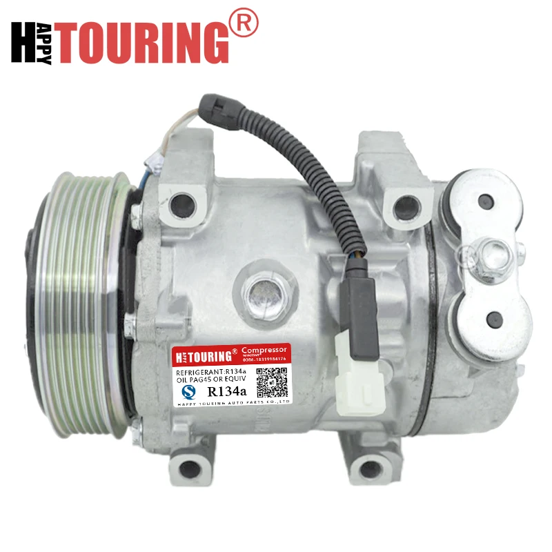 Для компрессора sanden sd7v16 для Peugeot 206 306 406 806 607 807 Citroen C5 C8 9645306580 6453CL 9626902180 6453JF 1237
