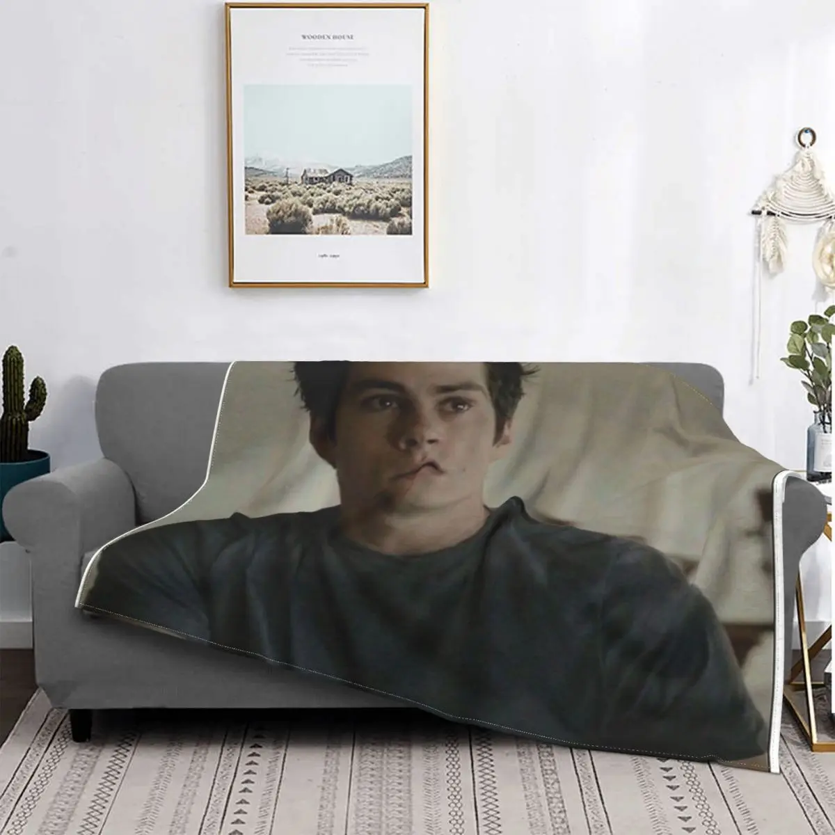 

Stiles Stilinski одеяло, покрывало для кровати, клетчатое покрывало для дивана, покрывало для кровати в клетку, пляжное полотенце, роскошное