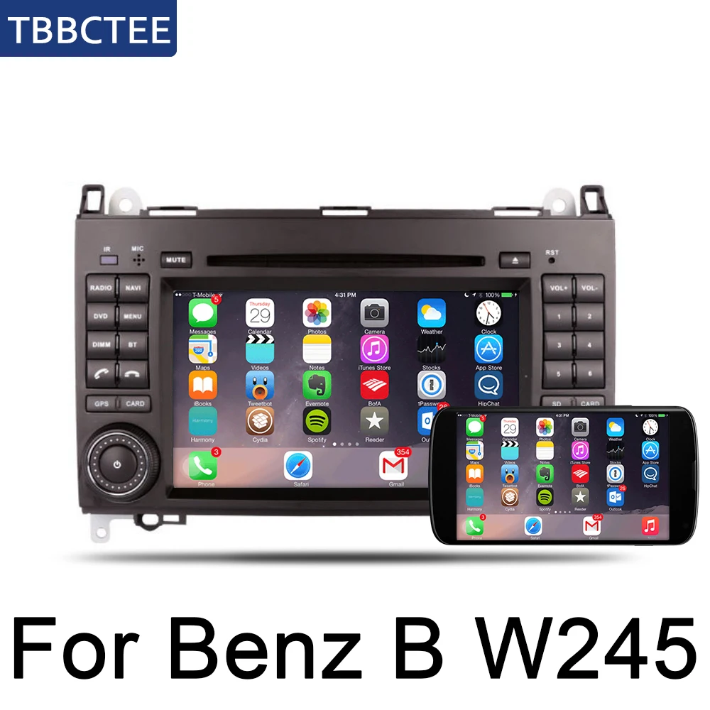 Для Mercedes Benz B class W245 2005 ~ 2012 NTG Android автомобильный мультимедийный радио dvd плеер gps