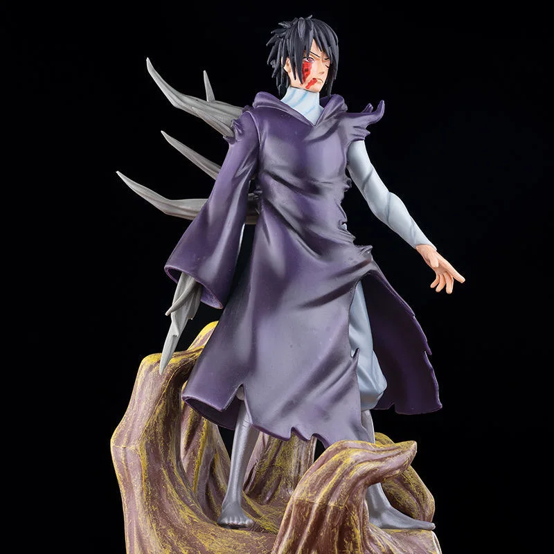 

Naruto 25cm Shippuden Figures Uchiha Obito Tobi Anime Action PVC Figurine Model Doll Fidget Figma Children's Toys Gift