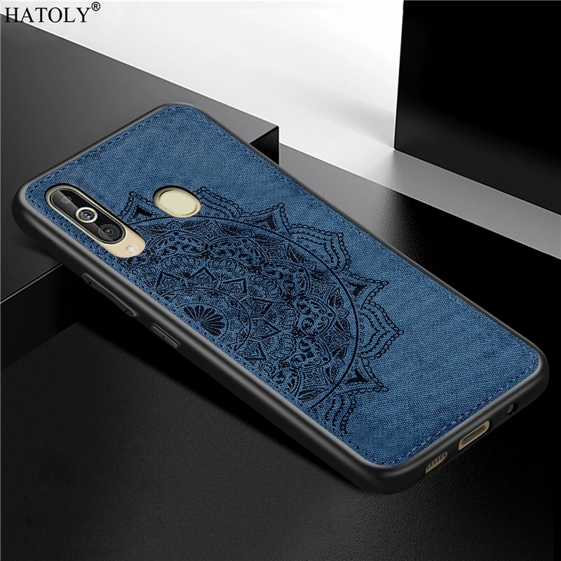

Чехол для Samsung Galaxy M40, ТПУ Рамка, тканевая задняя крышка для Samsung M40, чехол-бампер для телефона Samsung M40, чехол для M405F 6,3 дюйма