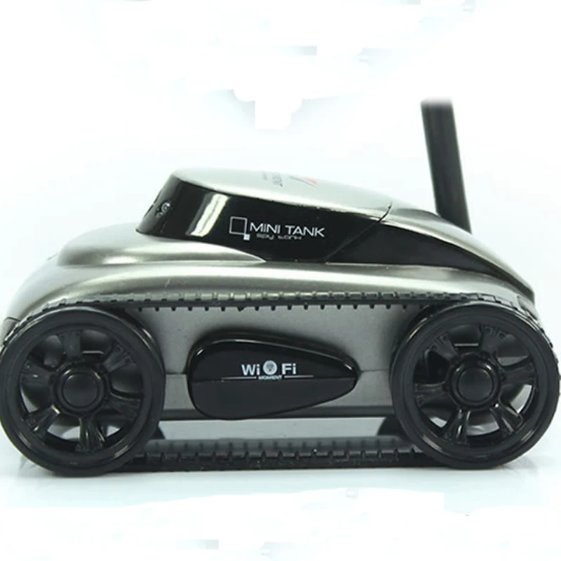 Мини i Spy 4CH RC Танк контролируемый IPhone/iPad/Android/IOS Wifi камера игрушки с дистанционным