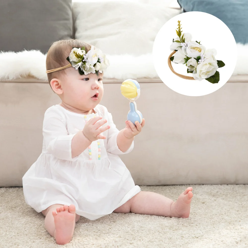 

Newborn Baby Flower Headband Photography Props for Baby Shower Birthday Party