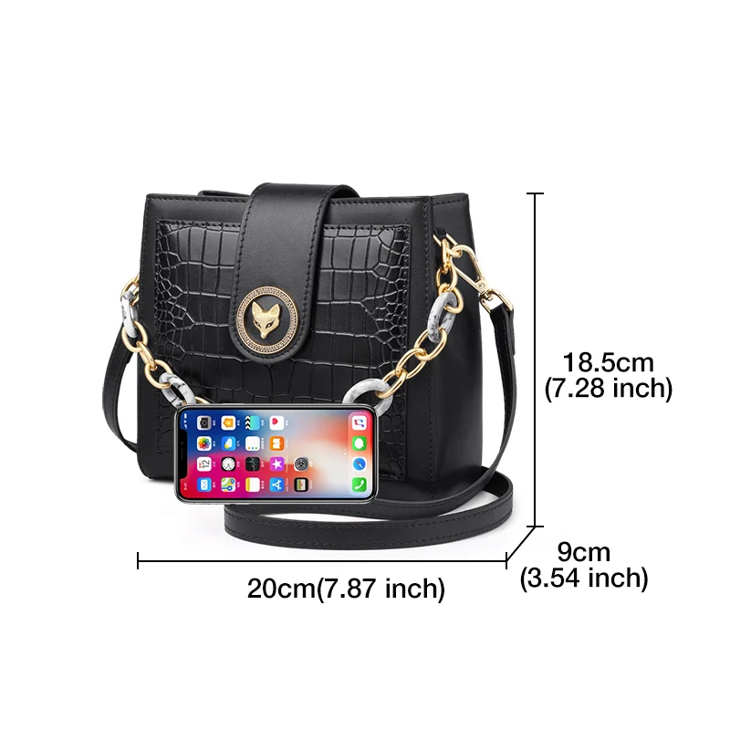 foxer brand vintage cow leather bags for women casual bucket bag handle crossbody bags high quality lady shoulder tote bags free global shipping
