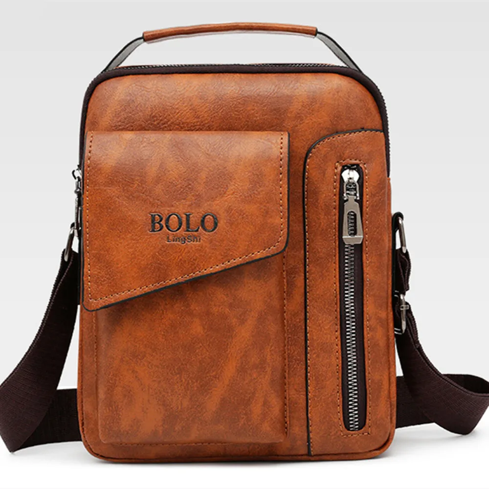 Мужская сумка через плечо 10 дюймов для ноутбука водонепроницаемая дорожная рук