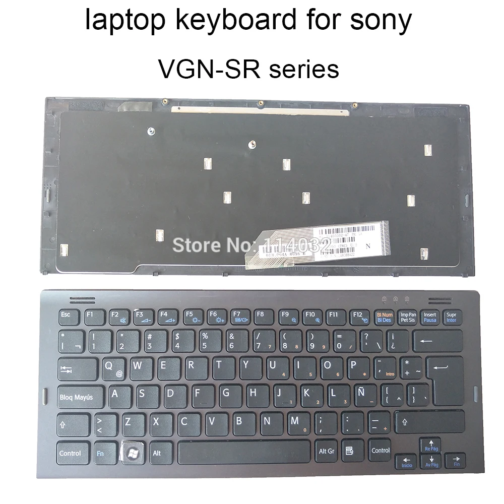 

Replacement keyboards for Sony VGN SR SR190 SR400 SR140 SR220 SR240 SR390 PCG 5R1T 5N1T 5S1T 5T1T 5T2T LA Latin 148088422