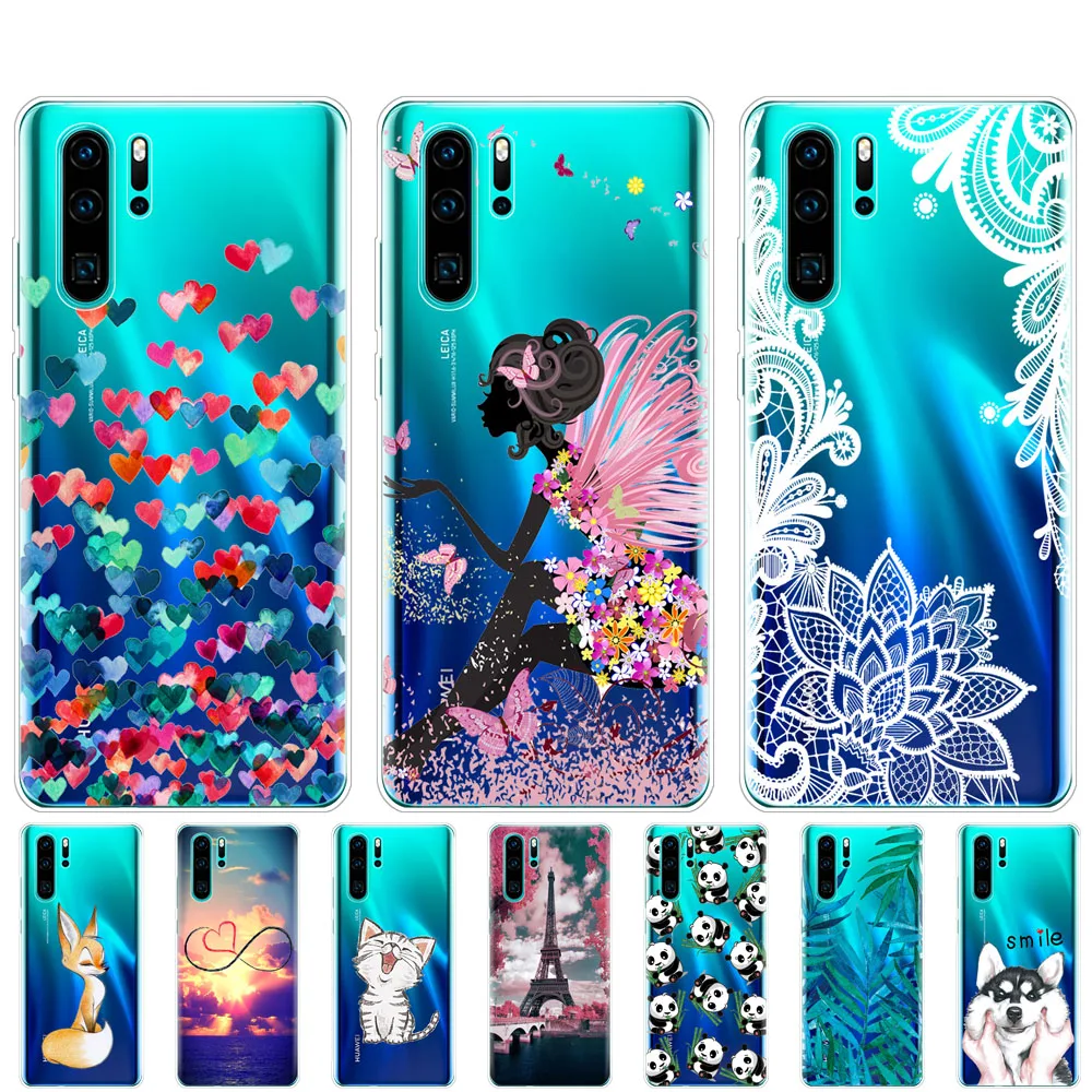 Чехол для huawei P30 Pro Чехол huawei P30Pro силиконовый чехол ТПУ задняя крышка для телефона на huawei P30 Pro VOG-L29 ELE-L29 P 30 Lite чехол