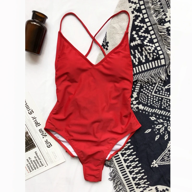 sling Black 2022 One piece bathing suit pink swimming for women beach swimwear sexy ladies bodysuit green bandage swimsuit |