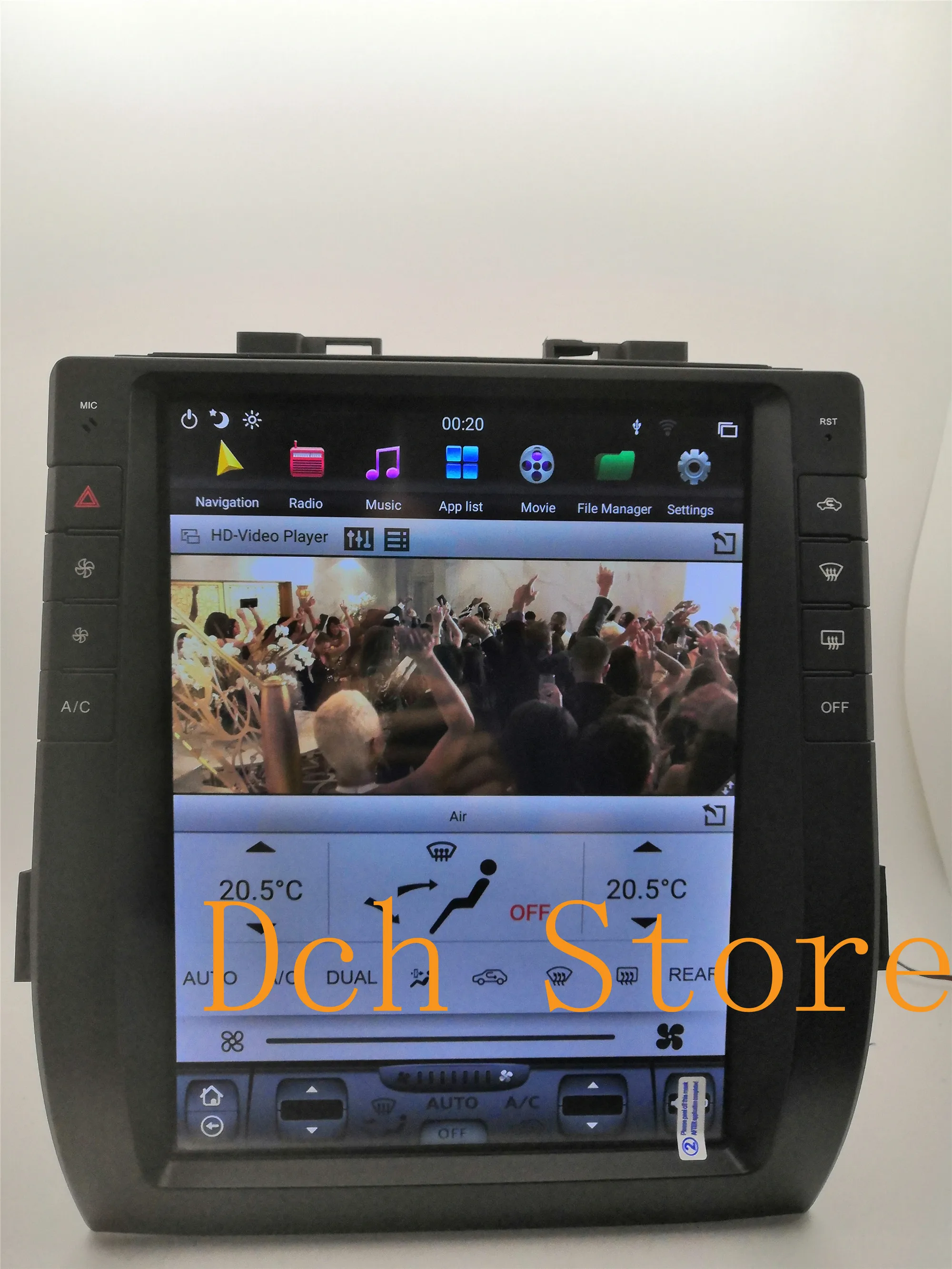 Автомобильный DVD плеер 13 ''в вертикальном стиле tesla Android 9 0 GPS радио для Toyota Alphard