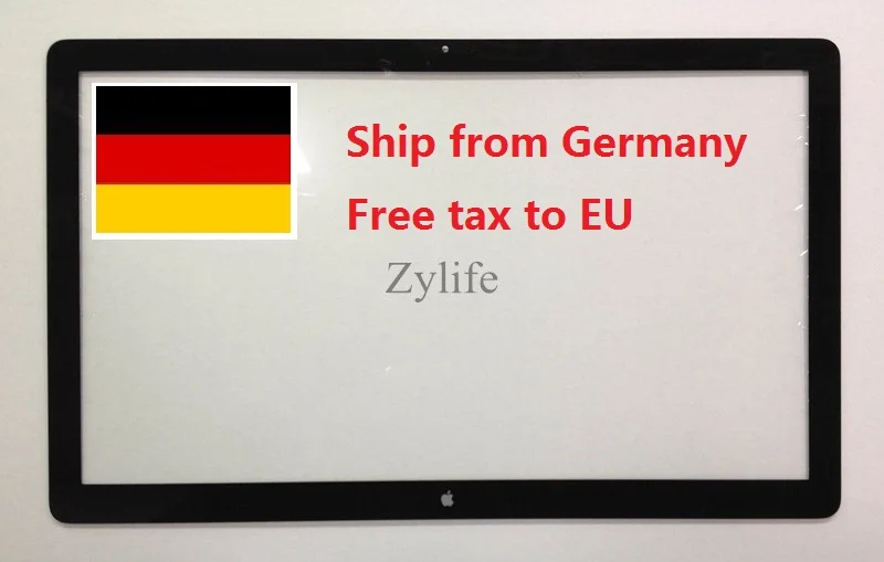 

Ship from Germany CN New for Apple Cinema Display 24" A1267 Original Front Glass Screen Display Panel