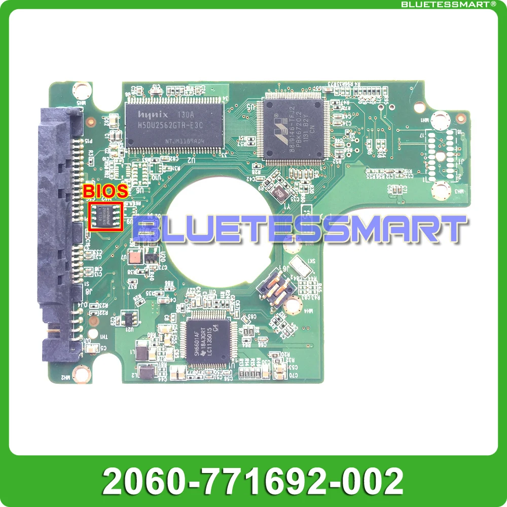 

HDD PCB logic board 2060-771692-002 REV A for WD 2.5 SATA hard drive repair data recovery
