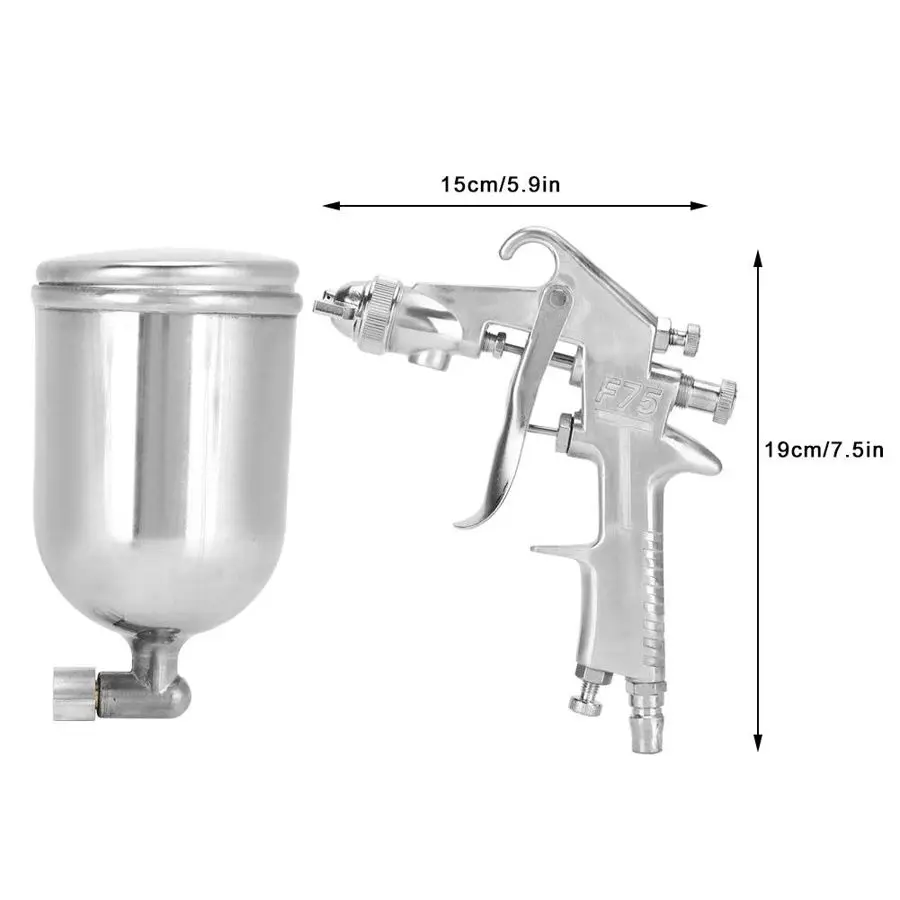 Алюминиевый распылитель краски компактный портативный инструмент для
