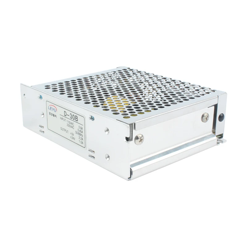 Маленький объем два разных напряжения 30 Вт источник питания Leyu D-30A двойной выход 5