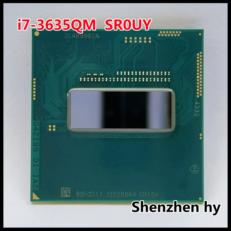 

i7-3635QM i7 3635QM SR0UY 2.4-3.4 GHz 45W Socket type BGA1224