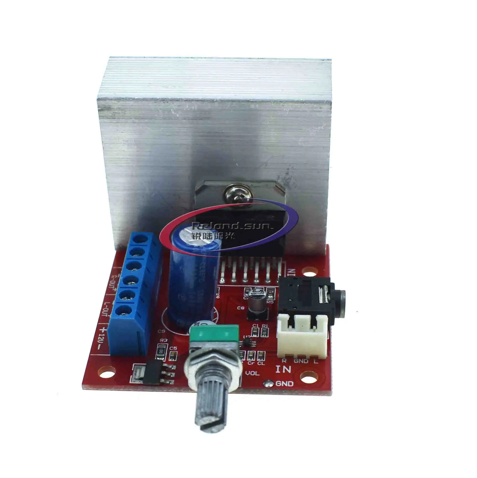 MAX9812 + TDA7297 Плата усилителя громкоговорителя электрические микрофонные