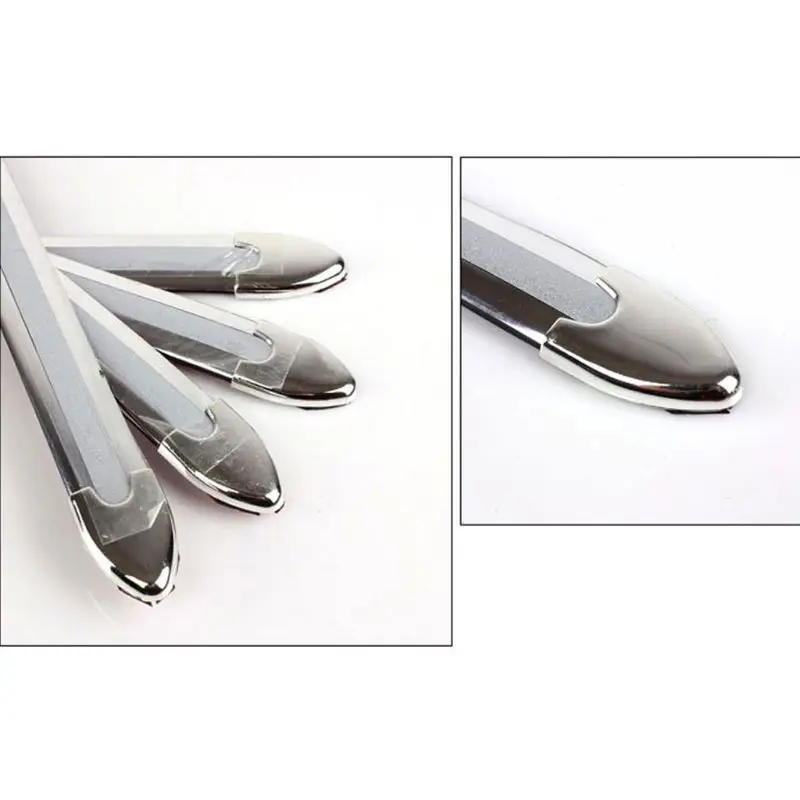 

4Pcs Car Door Edge Anti-collision Strip Bumper Protective Guard Bar Protector W91F