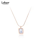 Ожерелье-чокер женское из титана и нержавеющей стали